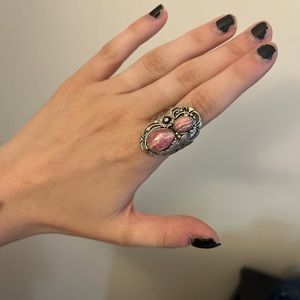 Silver vintage ring